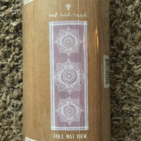 New Yoga and Exercise Mat Oak and Reed - Picture 2 of 5